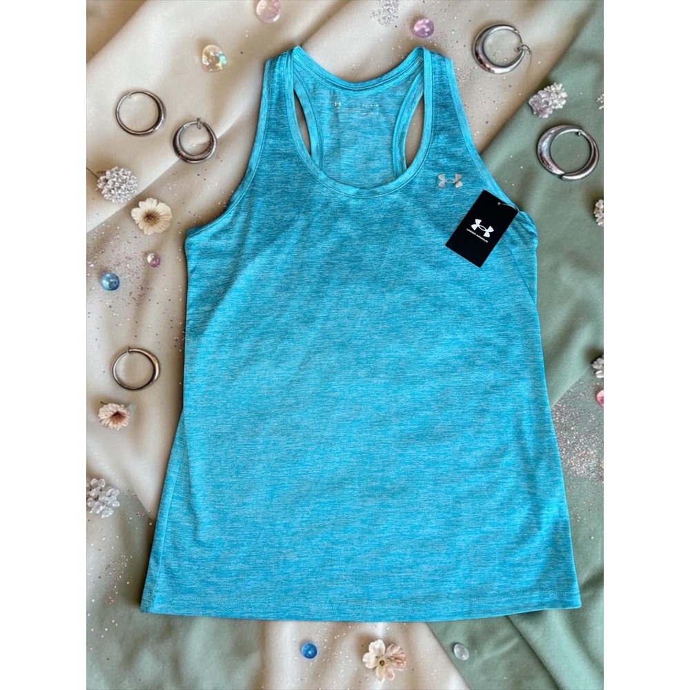 Under Armour - Womens HeatGear Racerback Tank - Size Medium